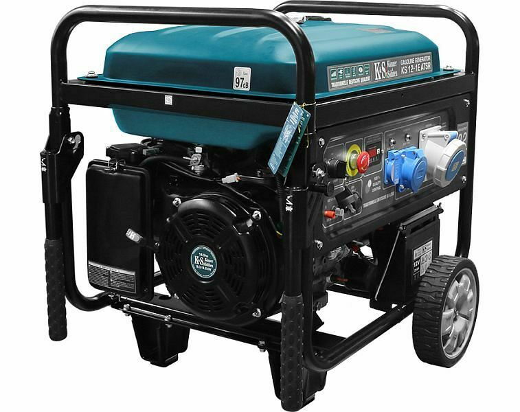 KS12ATSR-1E Stromerzeuger Generator Benzin Notstromaggregat 9,2KW E-Start 18,5PS