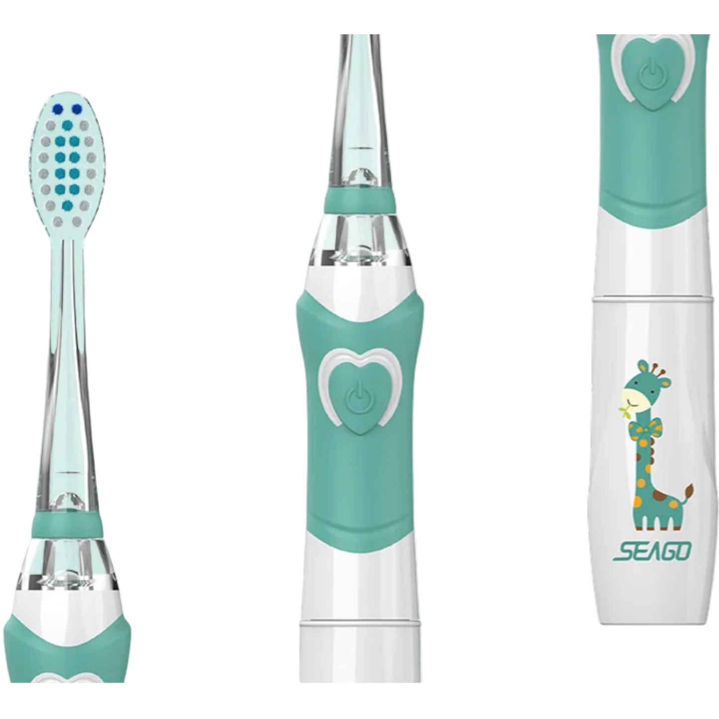 Kinder Schallzahnbürste Elektrische Zahnbürste AAA Batteriebetrieb Wasserdicht