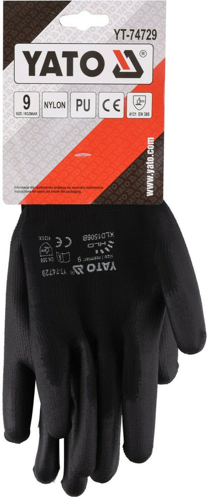 Yato yt-74729 work gloves assembly hand shoes mechanic gloves