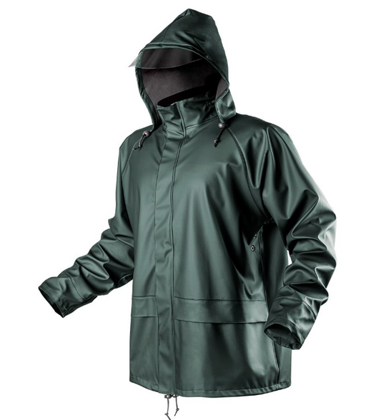 Arbeitsjacke Regenjacke Berufsbekleidung Schutzkleidung Herren Größe M/50