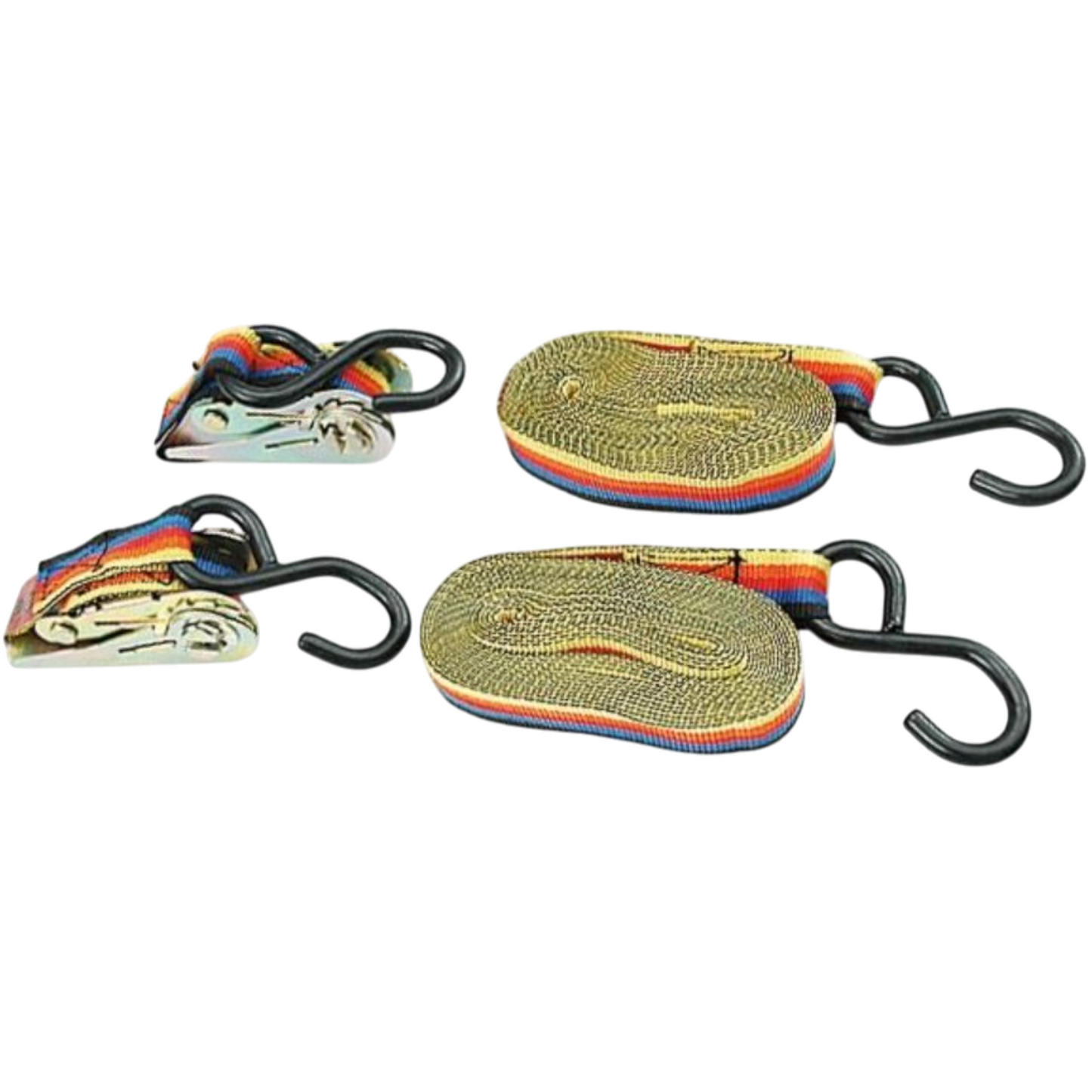 2er Set Spanngurte Ratsche Haken 5m 25mm Ratschengurte Zurrgurte Sicherung Kfz