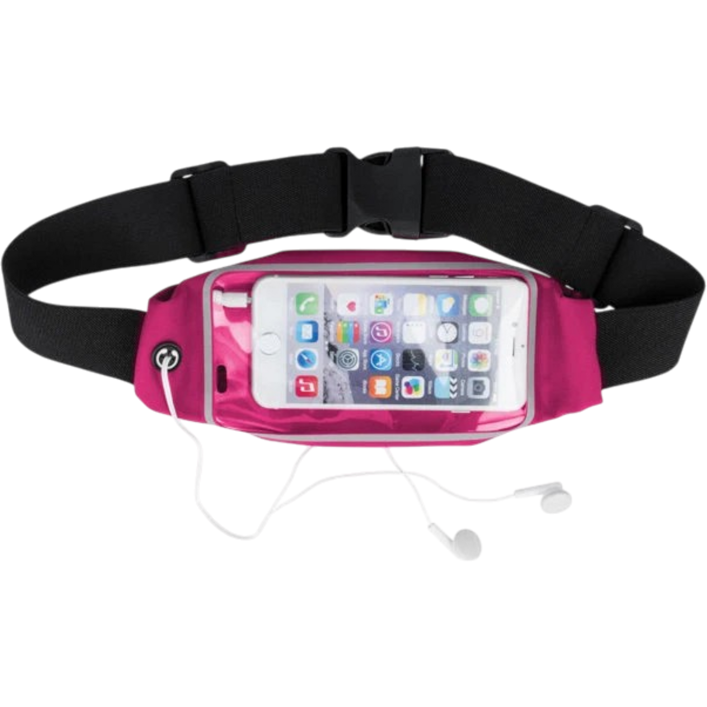 5,5" Fenster Gürteltasche Laufstasche Hüfttasche Travel Sport Running Pink