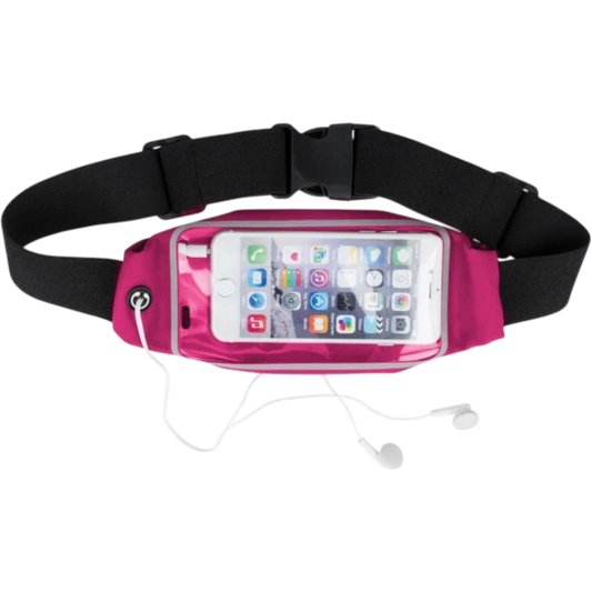 5,5" Fenster Gürteltasche Laufstasche Hüfttasche Travel Sport Running Pink