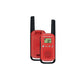Motorola Talkabout T42 Walkie-Talkie 2er-Set PMR446 Funkgeräte 16Kanäle 4km Rot