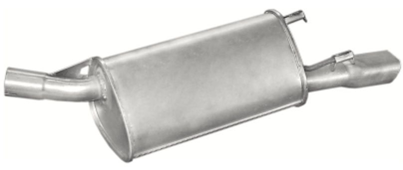 Final absorber end pot exhaust for Opel Corsa B 1.4 1.6 16V GSI X14XE