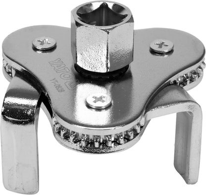 Yato YT-0826 Ölfilterschlüssel Ölfilterkralle Ölschlüssel 3 Armig Ölwechsel