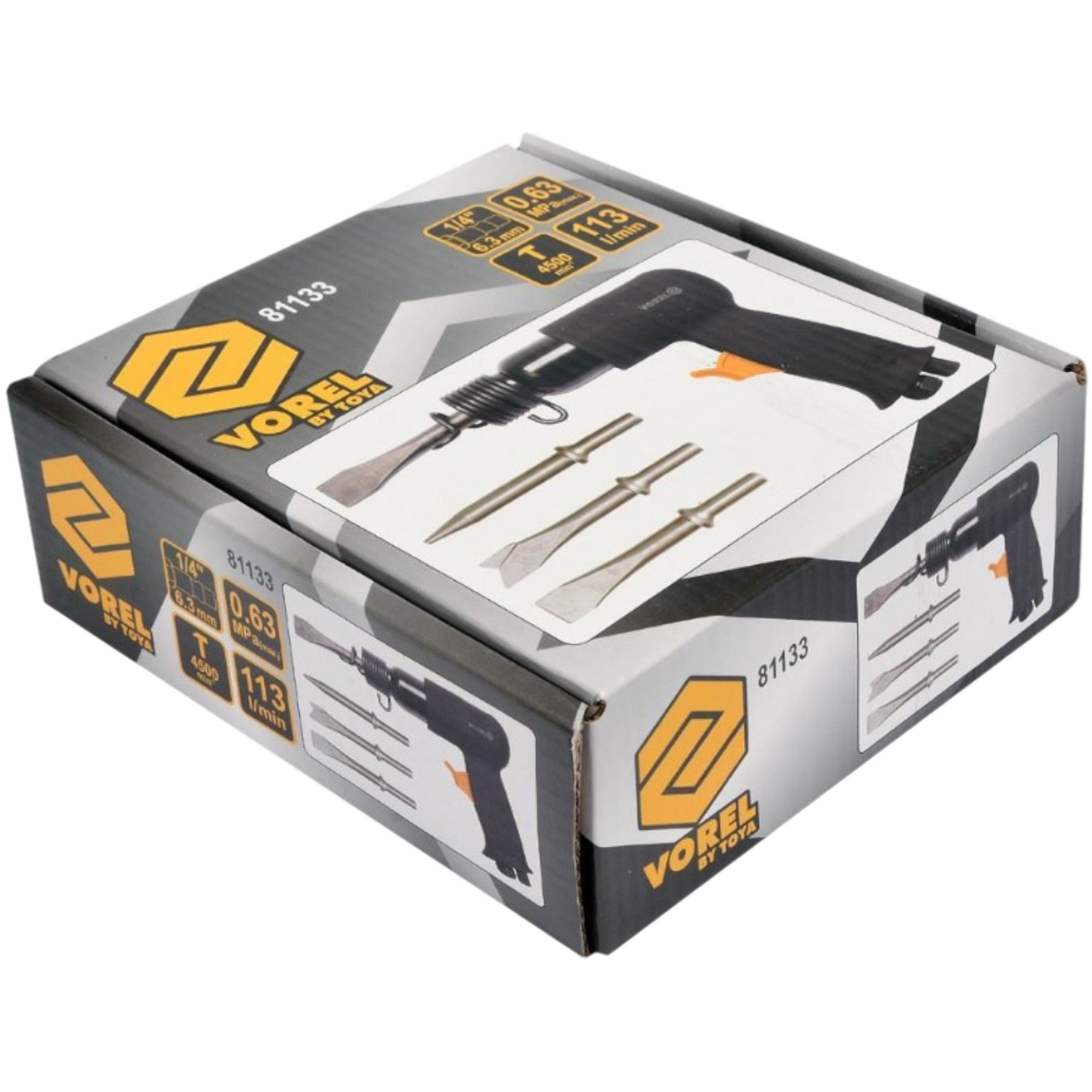 Meißelhammer Set Druckluftmeißel Satz Abbruchhammer Schlaghammer KFZ Pneumatisch