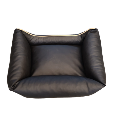 Dog bed dog basket dog pillow dogofa berth berth synthetic leather size. M black