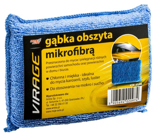 Auto Microfaser Schwamm Reinigung Autowäsche Reinigungsschwamm Waschschwamm