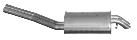 Endschalldämpfer Endtopf Auspuff für Mercedes SL SLC 280 350 450 500 R107 C107