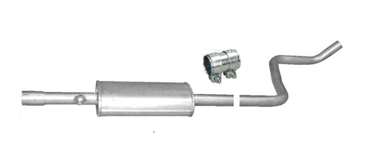 Mittelschalldämpfer Mitteltopf Auspuff für Mitsubishi Colt IV 1.1 1.3 2002-2012