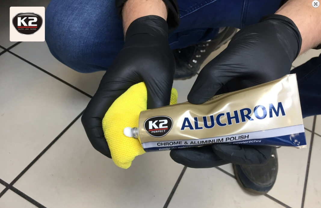 Alufelgen Felgenpolitur Schleipaste Polierpaste Edelstahl Aluminium Chrom 120g