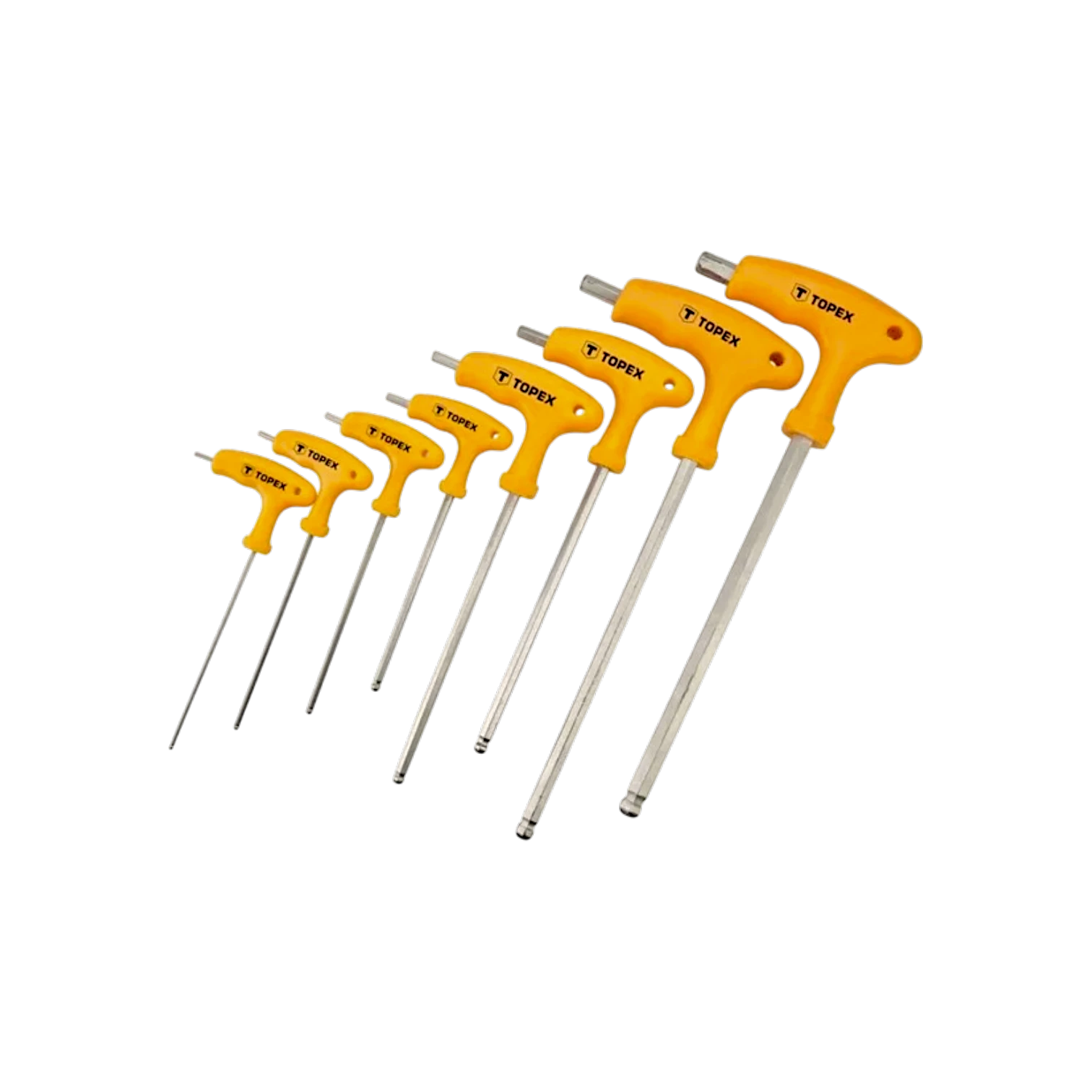 T-Griff Innensechskantschlüssel Inbussschlüssel Stecknuss Set 8tlg CrV 2-10mm