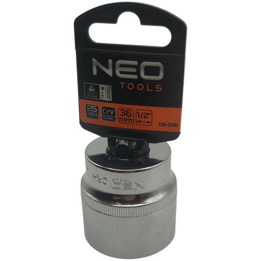 36mm 1/2" Nuss Steckschlüssel Sechskant CR-V Achsmutter Ölfilter BMW VW Ford Kia