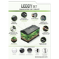 AQUAEL Aquarium komplett Set LEDDY 60 LED Beleuchtung Abdeckung Filter Heizer