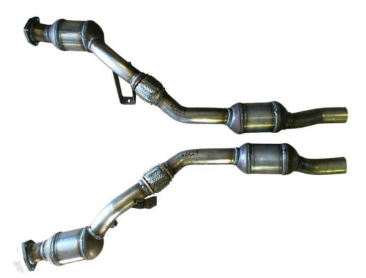 Kat catalyst manifold Hosen tube Li.+Re. For Audi A4 8E B6 2.4 AMM BDV Cabrio