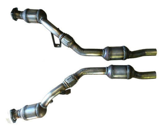 Kat Katalysator Krümmer Hosenrohr links+rechts Audi A4 8E B6 2,4 AMM BDV Cabrio