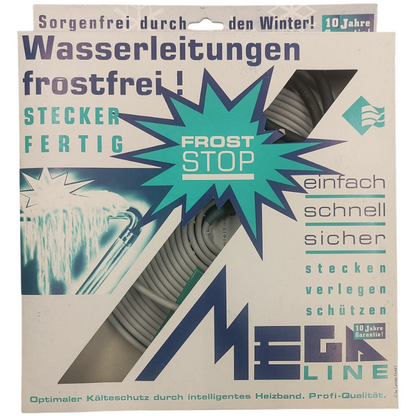 10m Heizkabel Rohrbegleitheizung Frostschutz Wasserleitung Heizband Heizleitung