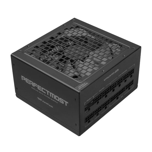 PC Netzteil Computer 850W Schwarz 120mm Lüfter Leise Gaming Schwarz ATX 3.1