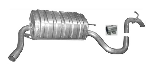 Endschalldämpfer Endtopf Auspuffanlage für Kia Ceed 1.6 2.0 CRDi I30 2006-2012