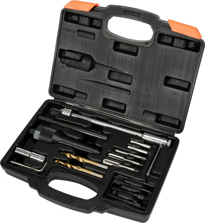 Yato YT-05342 abgerissene abgebrochene Glühkerzen Ausbauset Demontage Kit 16tlg