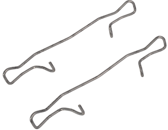 2x Klammern Zubehörsatz Bremssattel Bremsbeläge für VAG  Audi VW Skoda Seat Ford