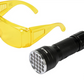 UV LED Lecksuchlampe Klimaanlage Set Leckagen Schutzbrille Suchlampe Reparatur