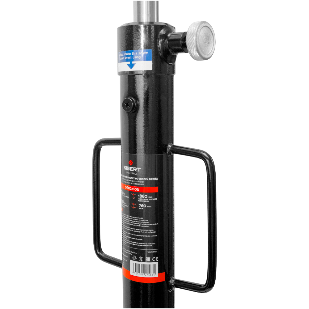 SIGERT Motor-Getriebe-Heber Werkstatt Heber Hydraulisch Kfz Auto 600kg 0,6T