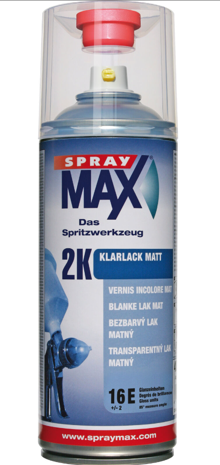 2K Klarlack Reparaturlack Autolack Härter Lack Spraydose Matt 2 Komponenten