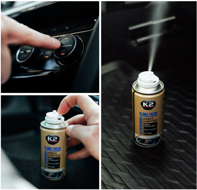 Klimaanlagenreiniger Klima Desinfektion Reiniger K2 Klima Fresh New Car Klima