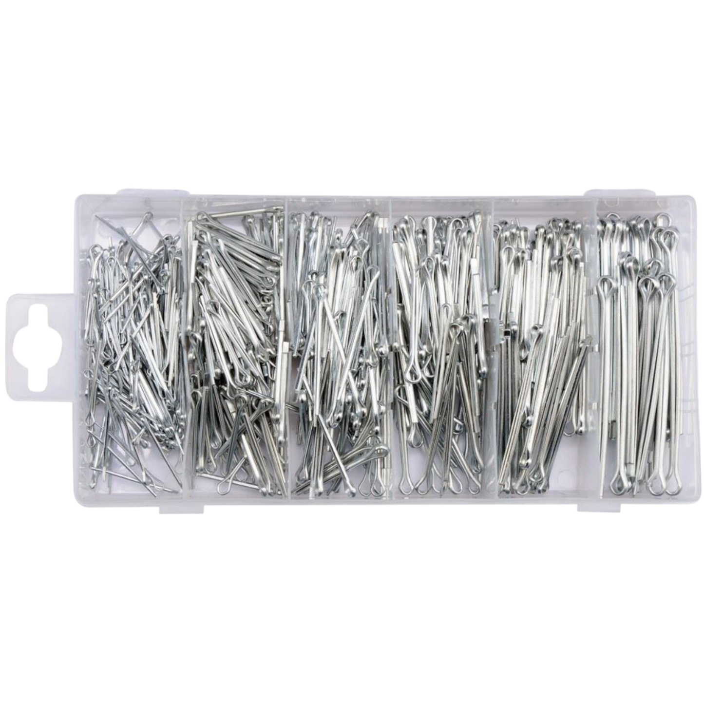 Splinte-Sortiment Sicherungssplinte Sicherungsstifte 555tlg Splint Set Gerade