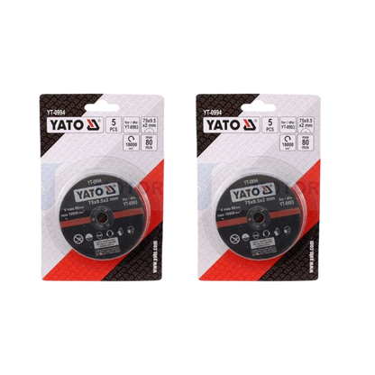 10x Mini Trennscheiben 75 mm Metall Stahl Flexscheiben Luftdruck-Winkelschleifer