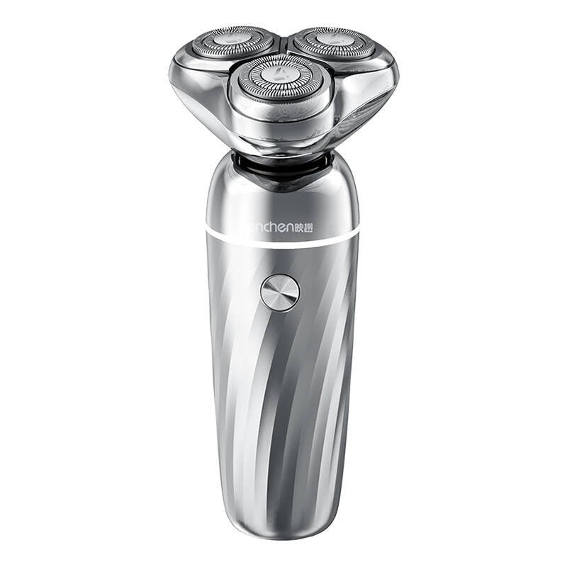 Elektrischer Akku Rasierer Herren Rasierapparat Rasiergerät IPX7 Wasserdicht