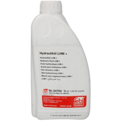 1L Febi LHM+ Zentralhydrauliköl Grün Peugeot Fiat Citroen Fahrwerk Servolenkung