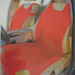 Sitzbezug vorn KFZ Sitzschoner Schonbezug Schutzbezug Autositz Rot Polyester