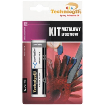 2K Knete Metall Eisen Stahl Alu Reparatur Kitt -30°/+120° Kleben Auffüllen 40g