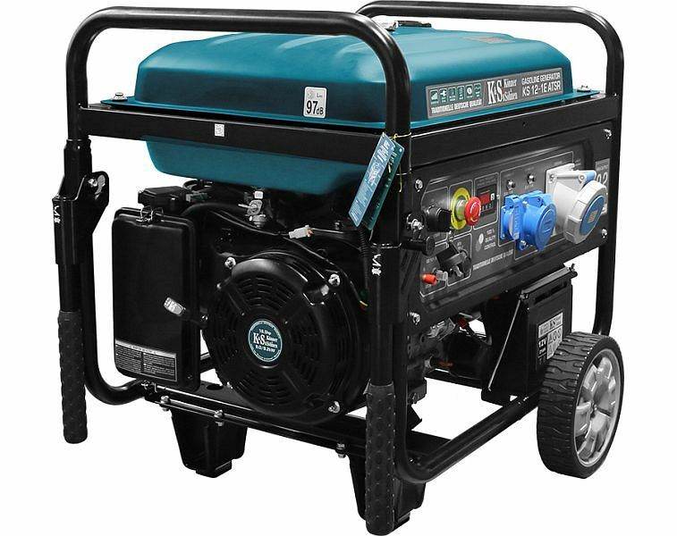 KS12ATSR-1E Stromerzeuger Generator Benzin Notstromaggregat 9,2KW E-Start 18,5PS