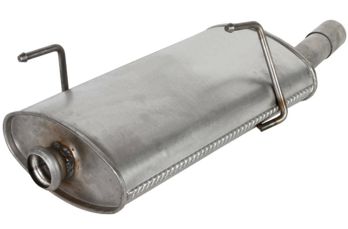 Auspuff hinten Endschalldämpfer Endtopf für Peugeot 206 CC Schrägheck 2.0 S16 2D