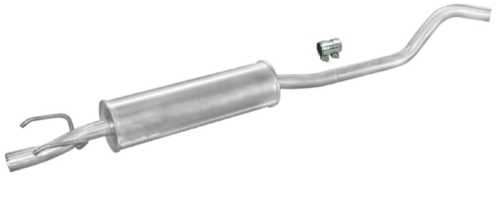 Auspuff Mitteltopf Haupt/Mittelschalldämpfer für Opel Corsa B 1,0 i 12V 54PS