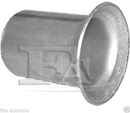Auspuffverbinder Stück Muffe Flansch Adapter Ø 50/54mm für Citroen Peugeot