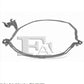 Bandschelle Auspuffhalter Endschalldämpfer Halter VORNE für BMW 3er 318 320 325