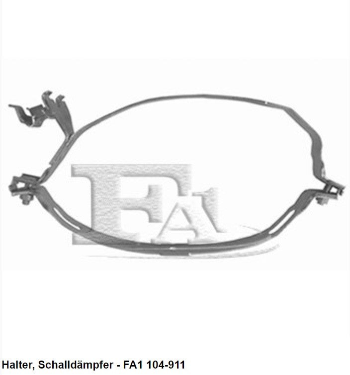 Bandschelle Auspuffhalter Endschalldämpfer Halter VORNE für BMW 3er 318 320 325