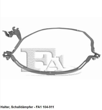 Bandschelle Auspuffhalter Endschalldämpfer Halter VORNE für BMW 3er 318 320 325