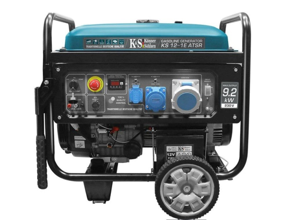 KS12ATSR-1E Stromerzeuger Generator Benzin Notstromaggregat 9,2KW E-Start 18,5PS