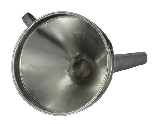 Metalltrichter Verzinkt Blech Einfüll 165mm Sieb Benzin Diesel ÖL Wasser 2cm