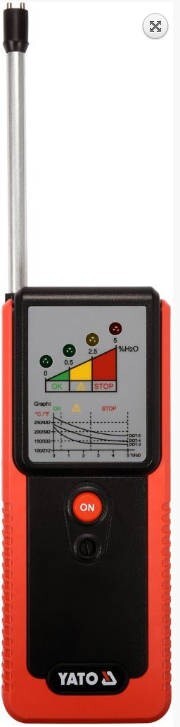 YATO Bremsflüssigkeitstester Prüfgerät für Bremsflüssigkeit elektonisch PKW