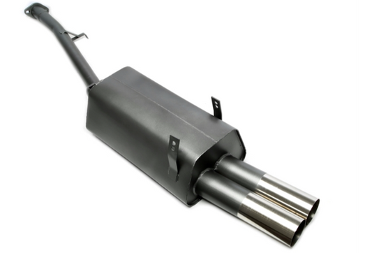 Sportauspuff Endschalldämpfer Sportschalldämpfer für BMW E36 316i 318i 1991-1999