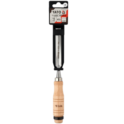 Holzmeißel halbrund Stechbeitel Meißel handkreisförmig 16mm #55 Holzgriff