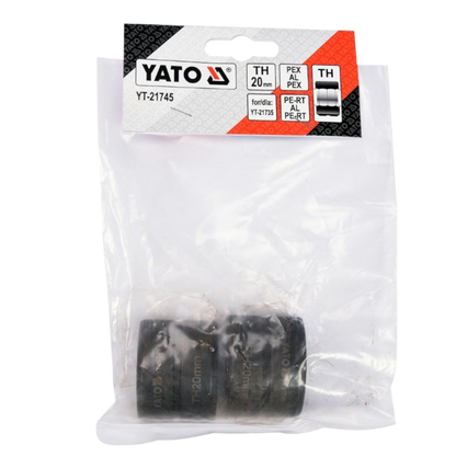 Adapter Crimpzange 20mm Ersatzbacken Rohrverbinder für U-Rohr TYP TH Carbonstahl