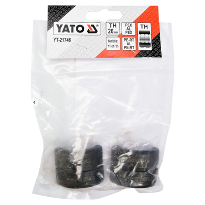 Adapter Crimpzange 26mm Ersatzbacken Rohrverbinder für U-Rohr TYP TH Carbonstahl